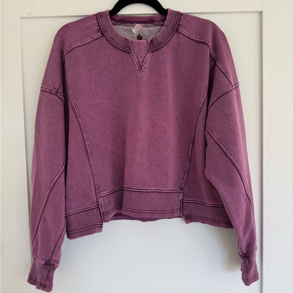 FP Movement by Free People Tops - Free People Movement Intercept Pullover Purple M